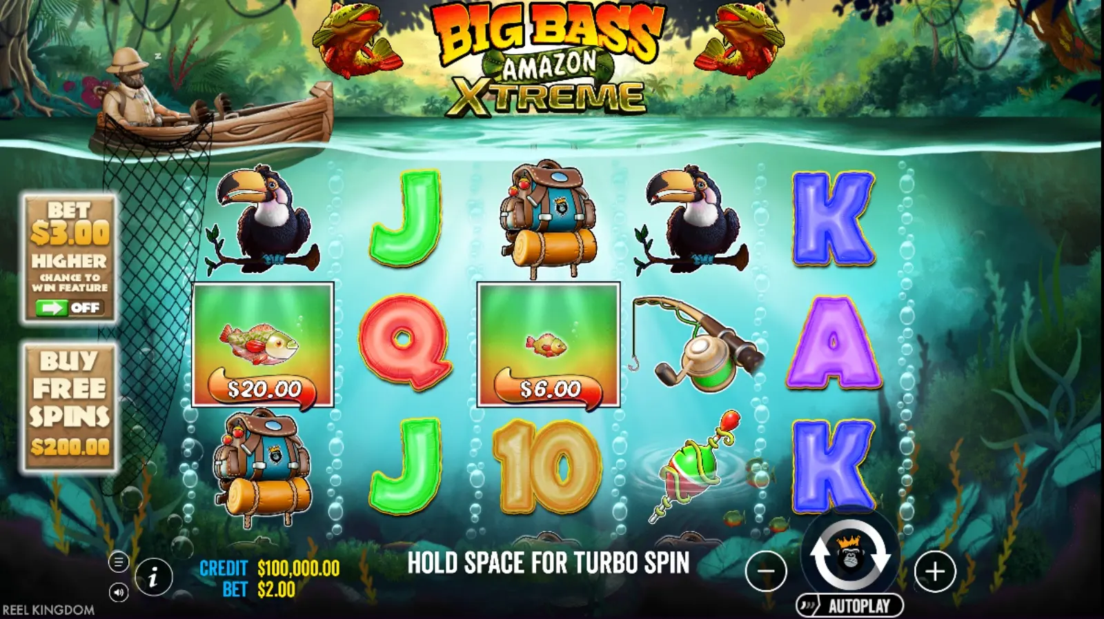 Big Bass Amazon Xtreme demo