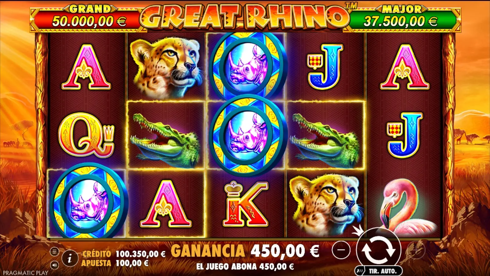 Great Rhino Megaways demo  slot 2