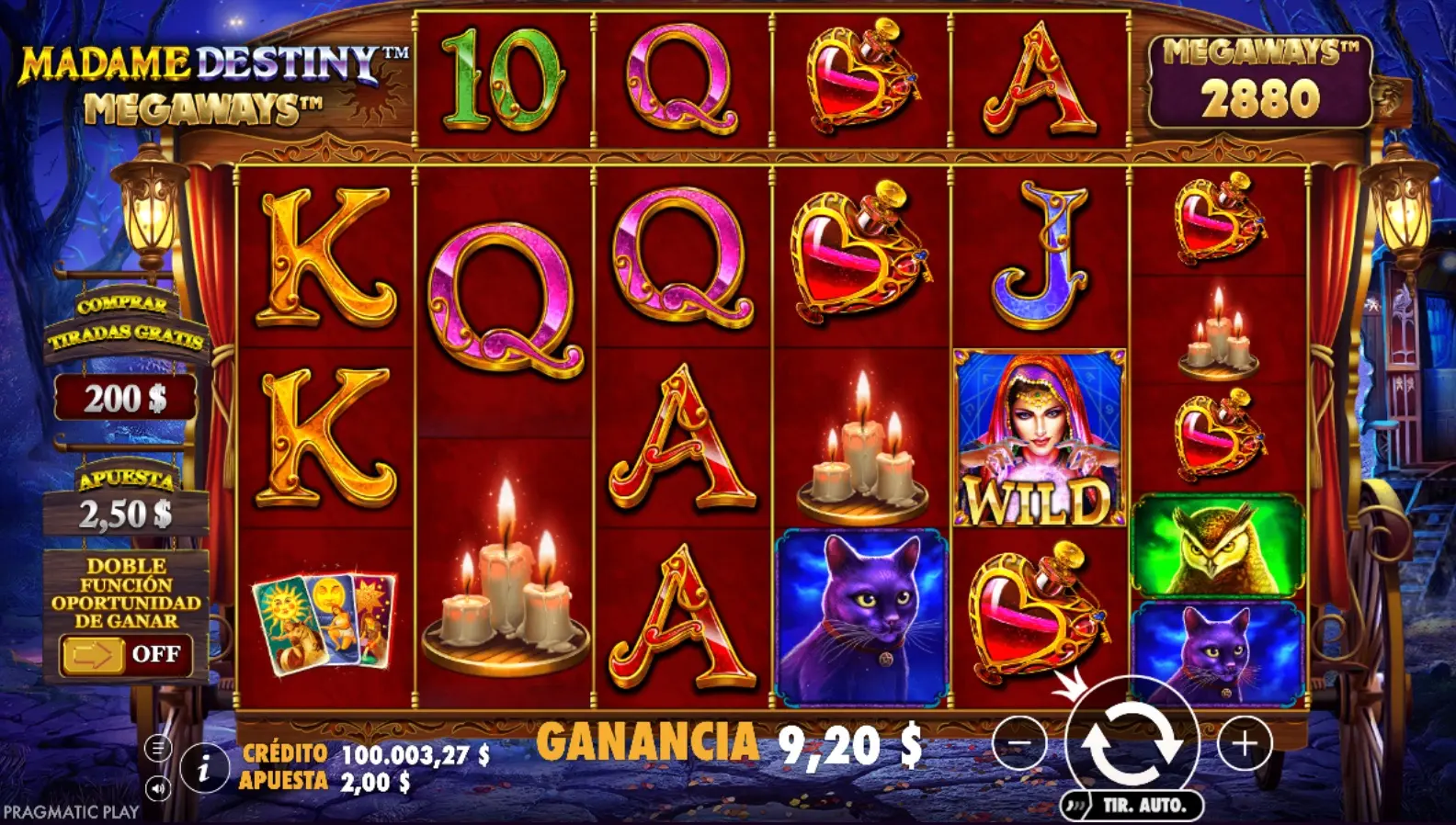 Madame Destiny Megaways demo  slot